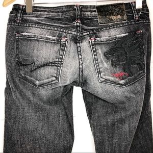 People’s Liberation Tommy Lee boot cut jeans